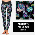 SUCCULENTS-POCKET LEGGING/CAPRI