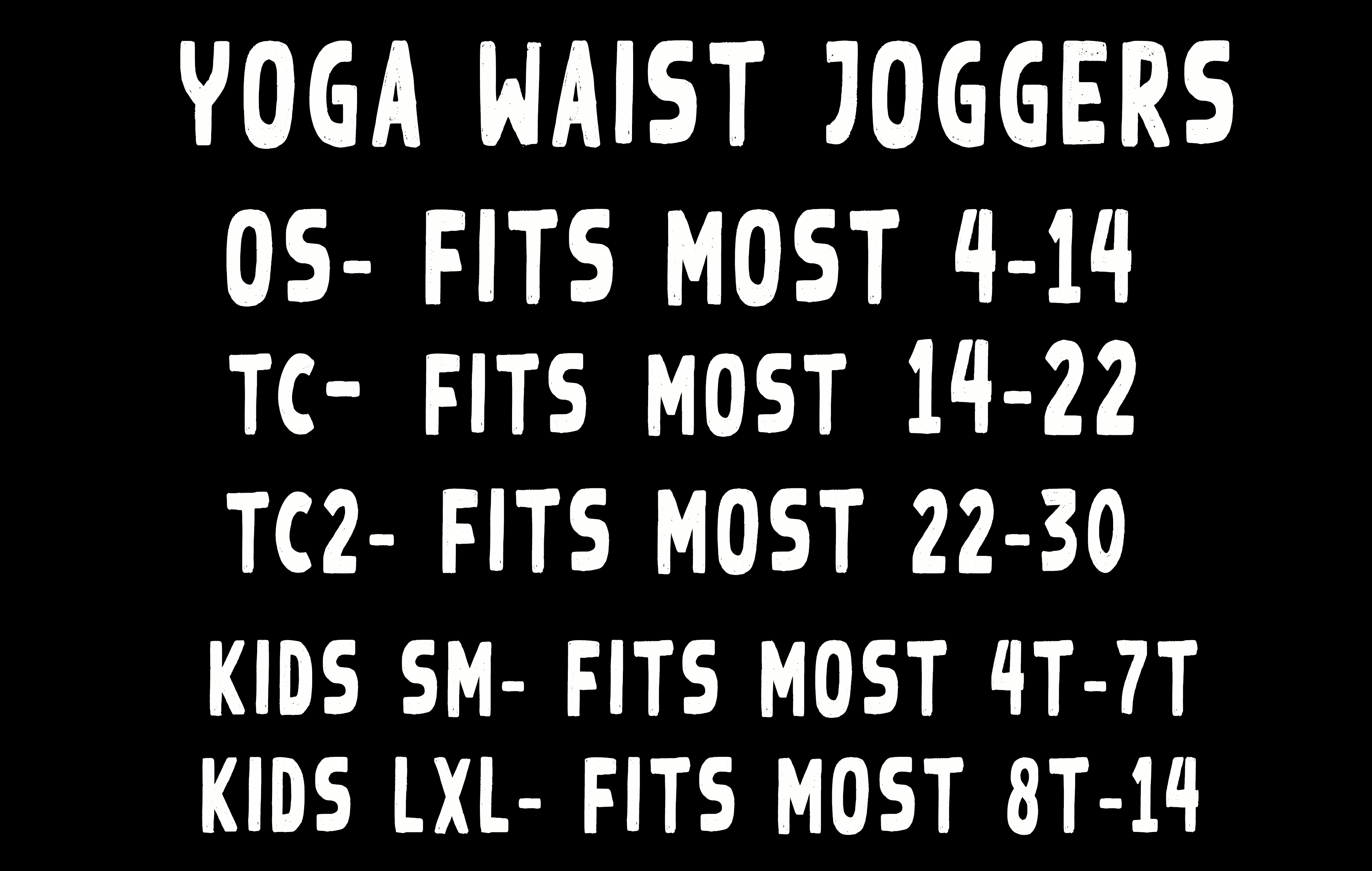 YOGA WAIST JOGGER- PAINTED FLORAL