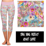 YING YANG PAISLEY CAPRI